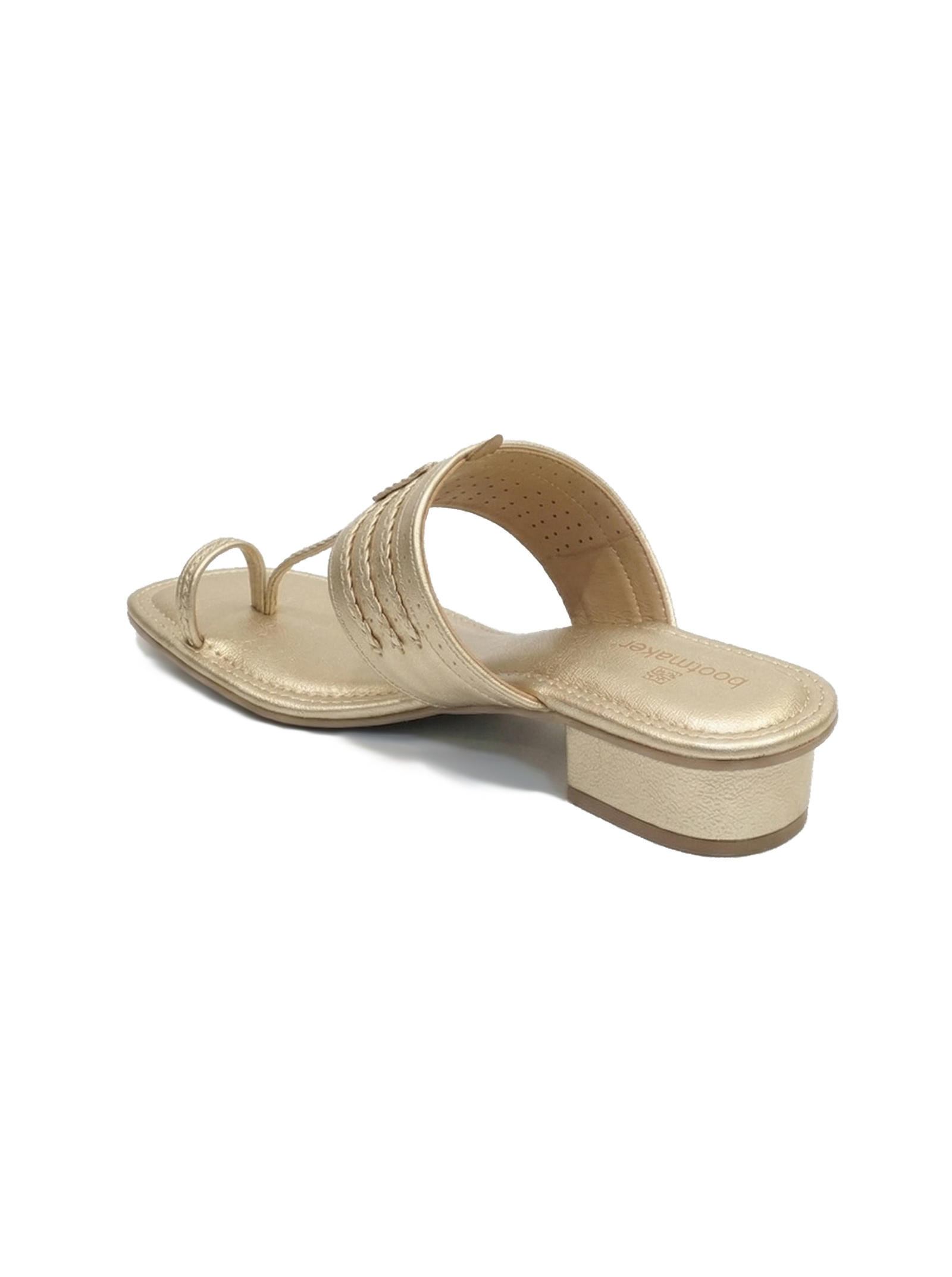 The Heritage Kolhapuri Block Heel