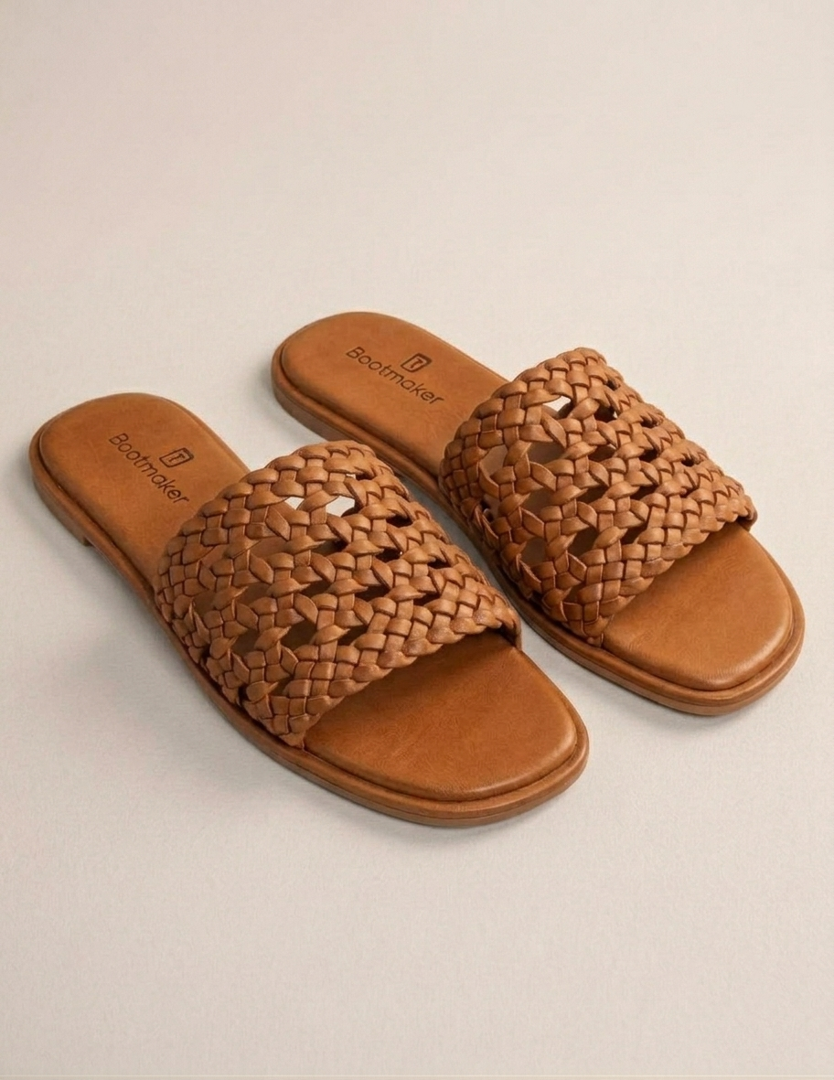 The Amara Woven Slides