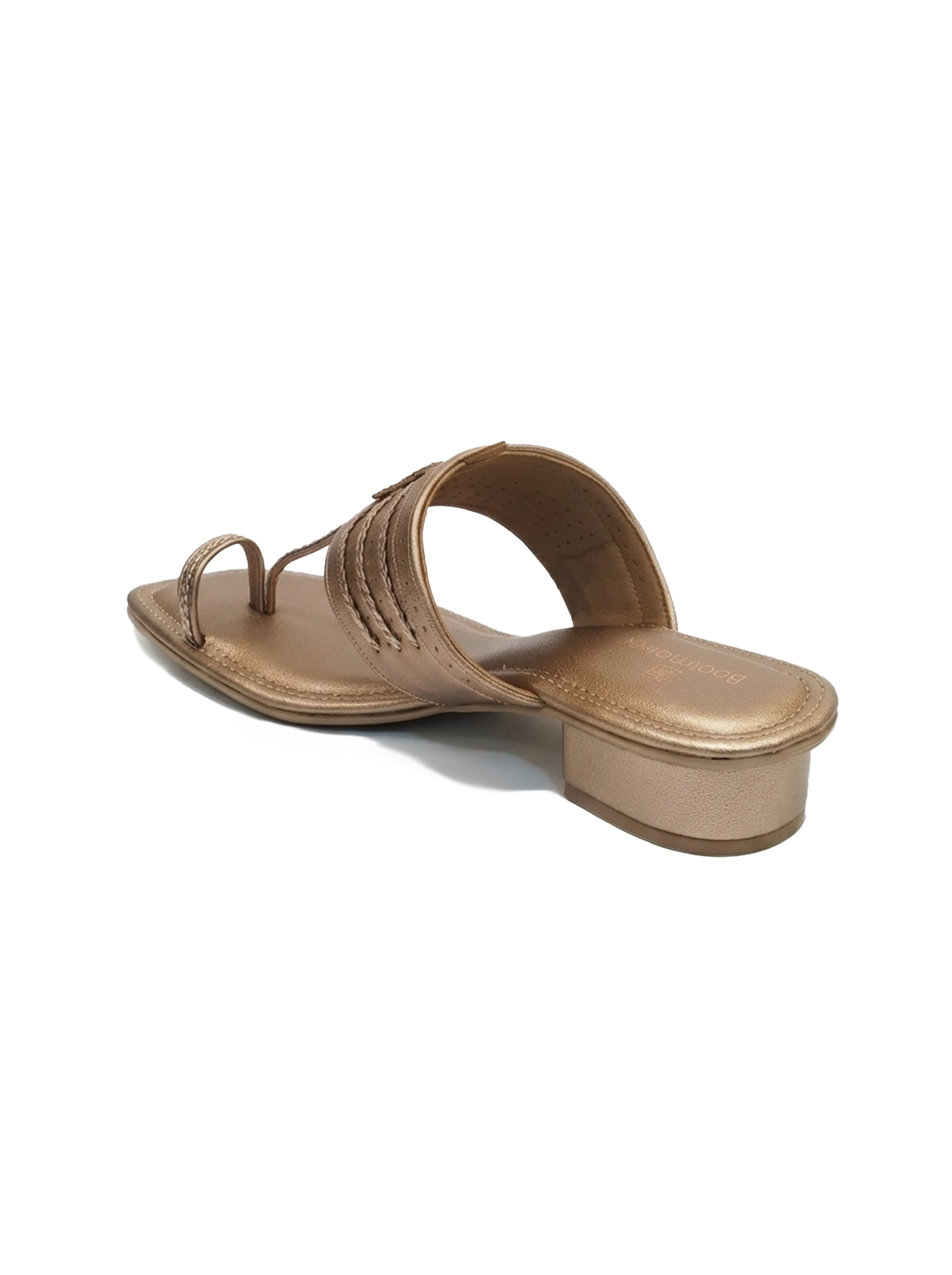 The Heritage Kolhapuri Block Heel