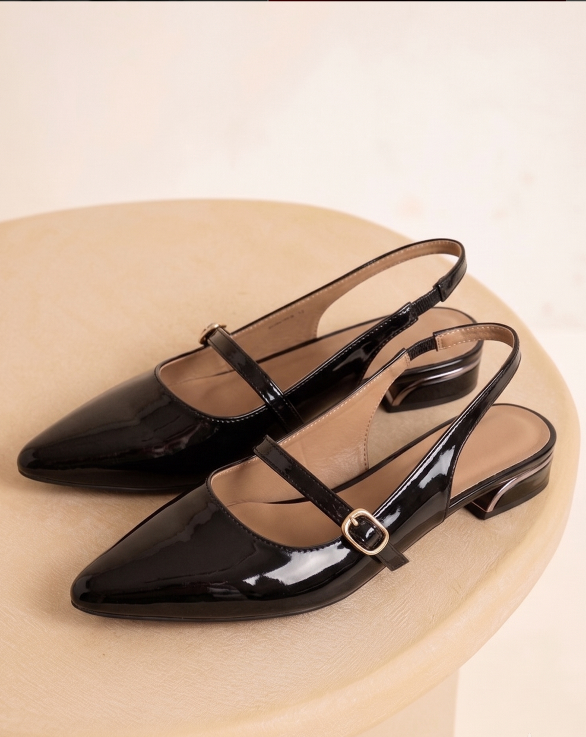 The Gloss Mary Jane Slingback