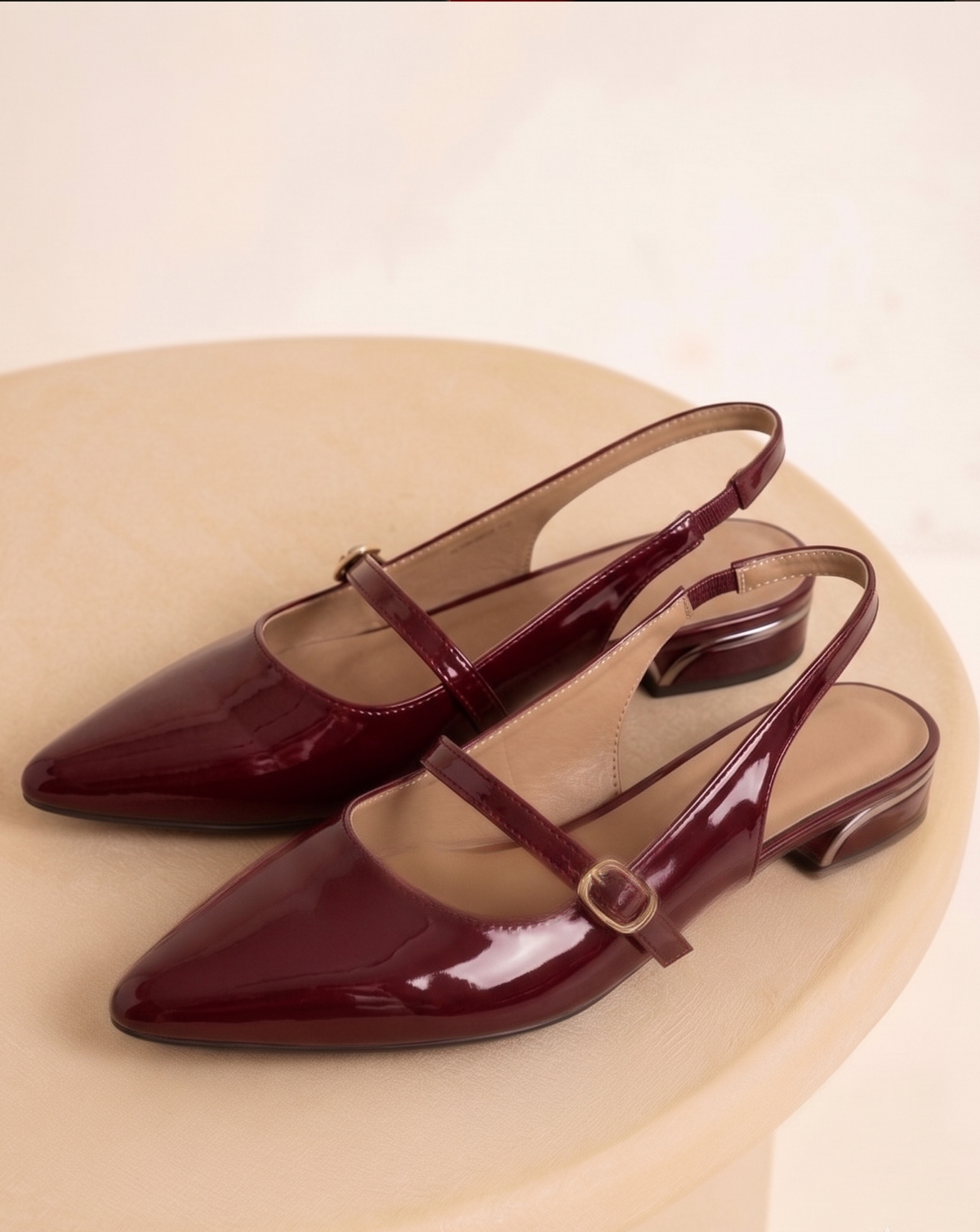 The Gloss Mary Jane Slingback
