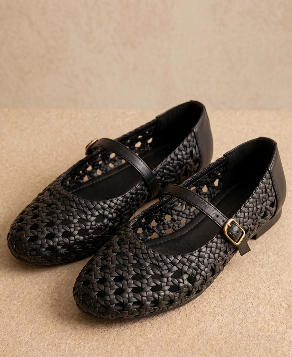 Aura Woven Flats