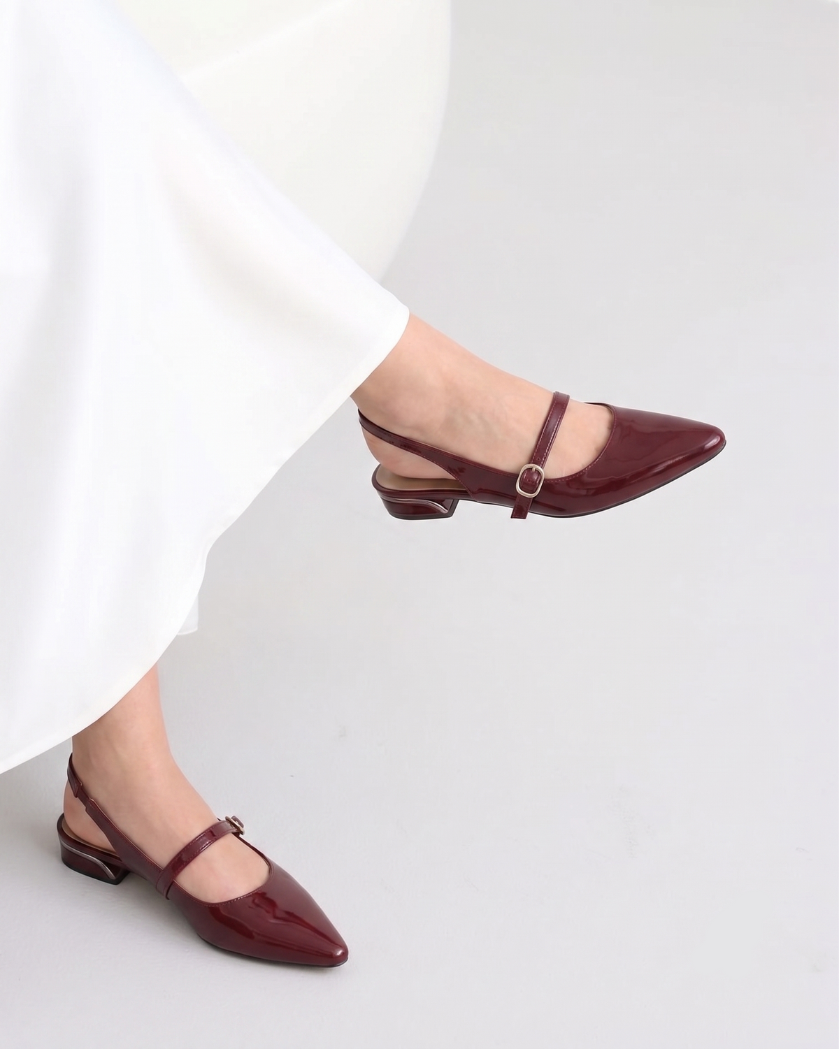 The Gloss Mary Jane Slingback