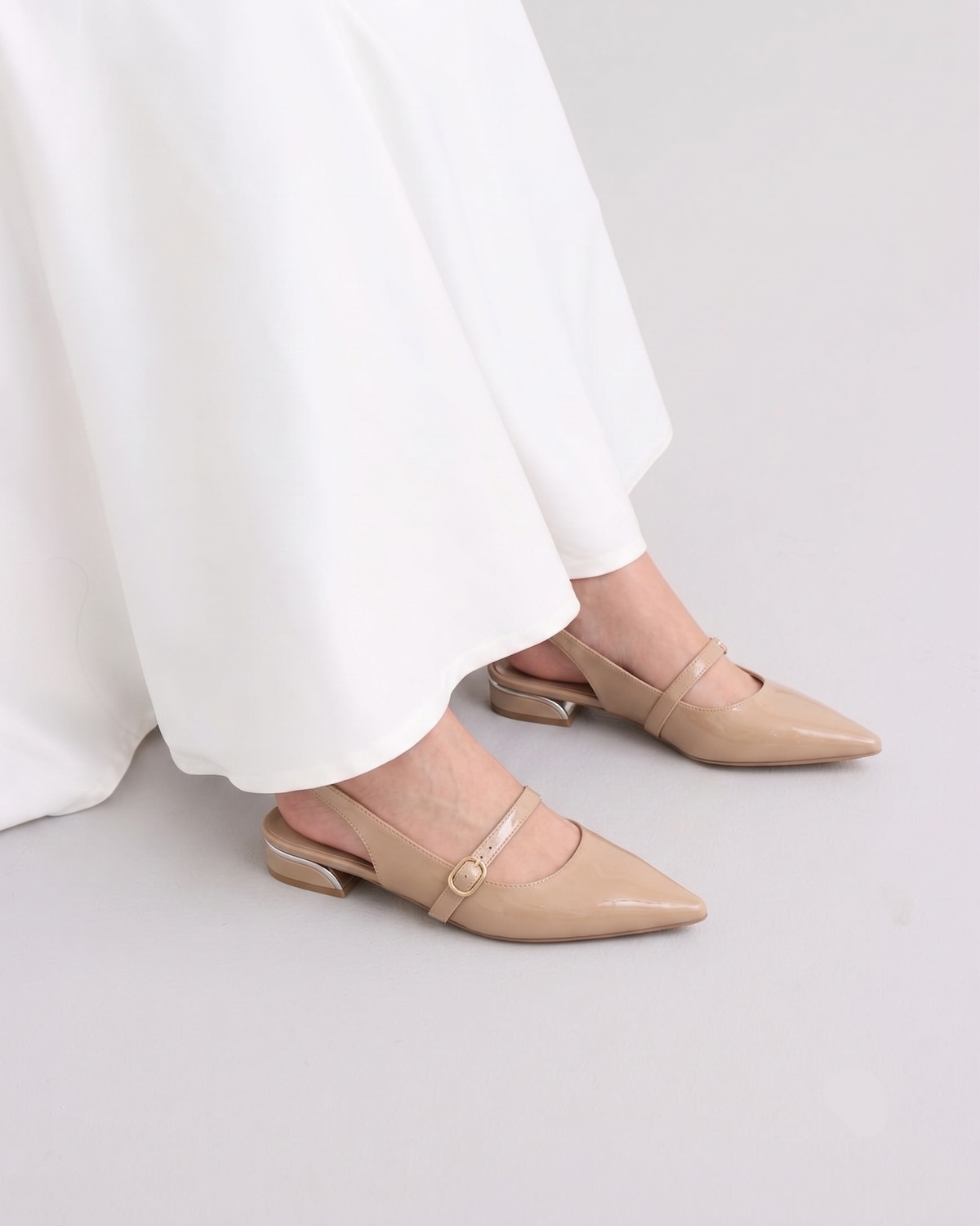 The Gloss Mary Jane Slingback