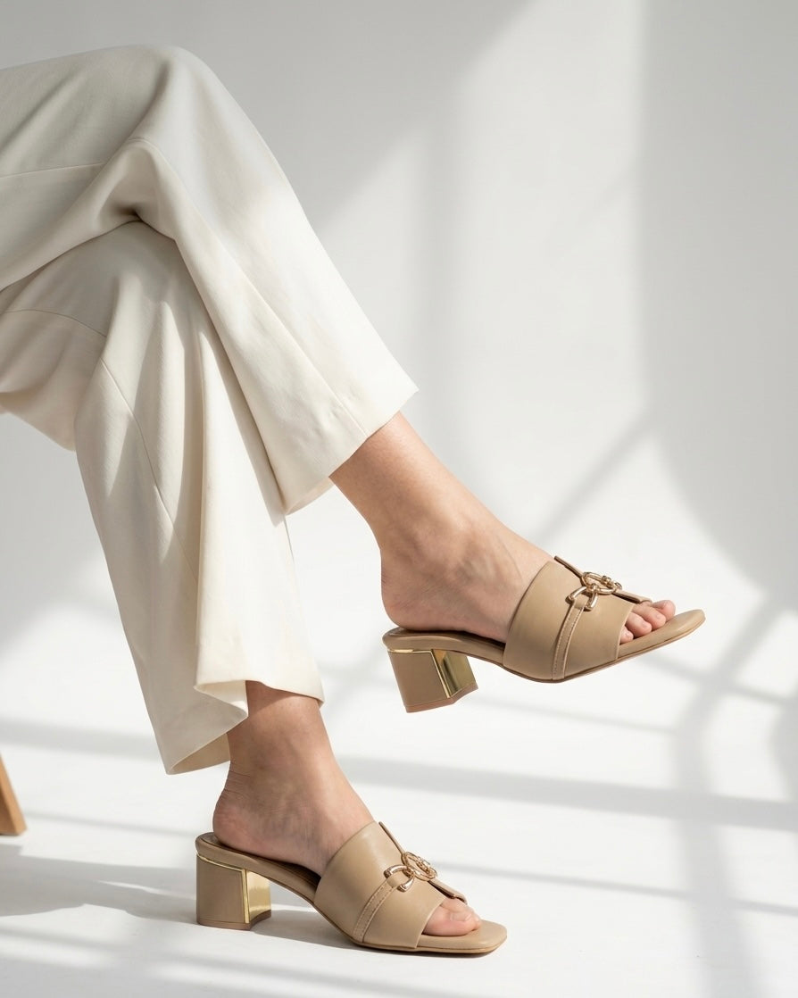 Box heels